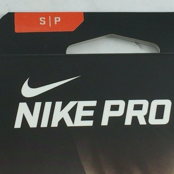 Nike Pro Ankle Sleeve 2.0 Black/White Adult Sz S,M - Picture 3 of 7